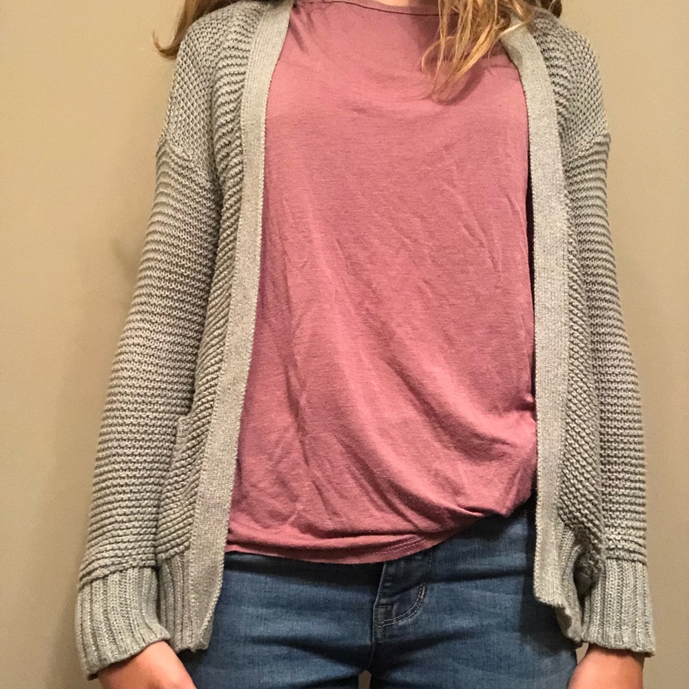 Gap grey cardigan
